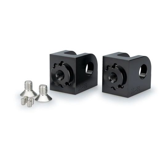 ADAPTERJI ZA STOPALKE (FOOTPEG ADAPTERS) PUIG 21888N ADJUSTABLE ČRNA