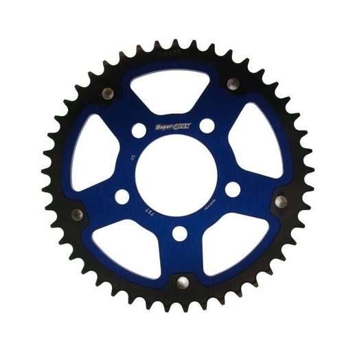 VERIŽNI SET EK - ZLAT CHAIN 525 MVXZ, X-RING (X, NX, QX, XS), CHK FRONT SPROCKET JT CHK RUBBER CUSHIONED, CHK REAR SPROCKET SUPERSPROX STEALTH ZA BMW HP4 1000 2013-2015