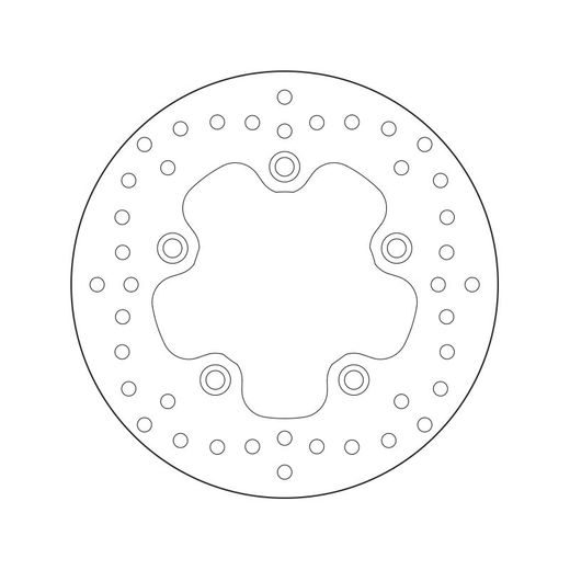 ZAVORNI DISK BREMBO 68B407P4 FIX
