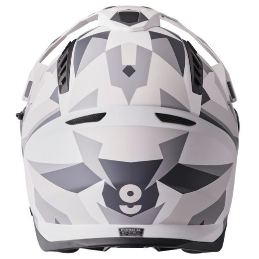 ENDURO ČELADA GMS ADVENTUS CAMO ZG15002 MATT WHITE-GREY-CAMO S