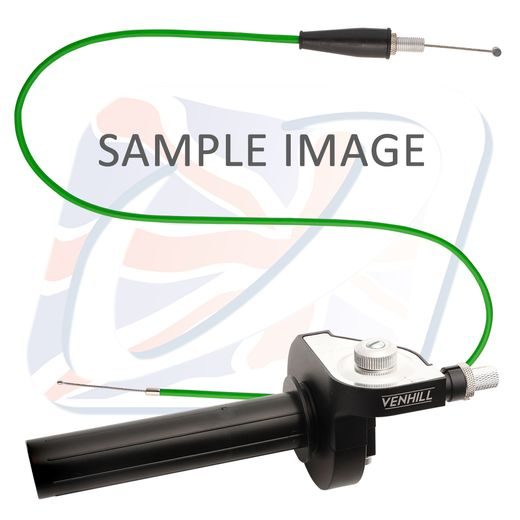 TWISTGRIP CONVERSION 600A VENHILL K02-4-042/9-GR FEATHERLIGHT ZELENA