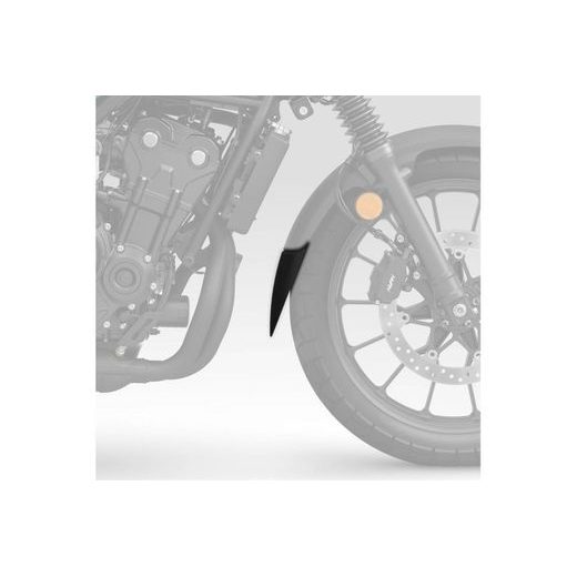 FRONT FENDER EXTENSION PUIG 21845N ČRNA