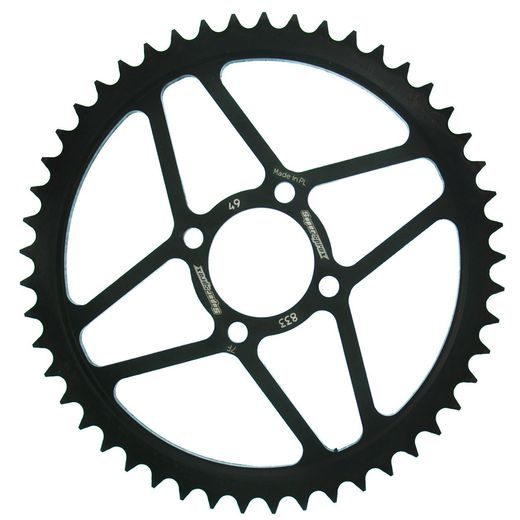 VERIŽNI SET EK - SREBRNA CHAIN 428 SRO, O-RING, CHK FRONT SPROCKET SUPERSPROX, CHK REAR SPROCKET SUPERSPROX ZA YAMAHA TT-R 125 2000-2001