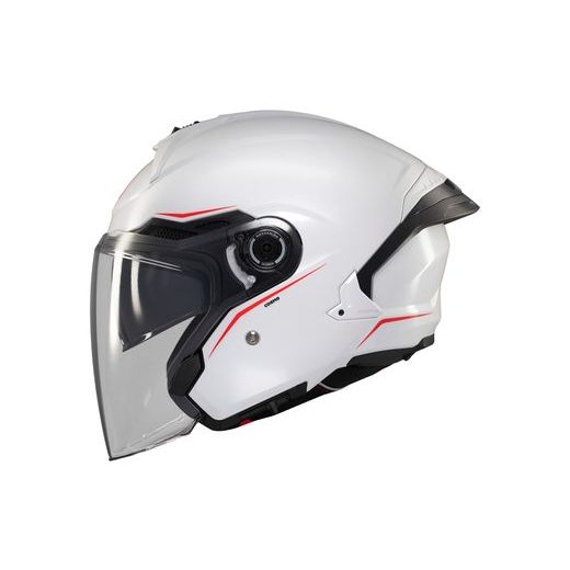 JET ČELADA MT HELMETS COSMO SV SOLID A0 GLOSS WHITE S