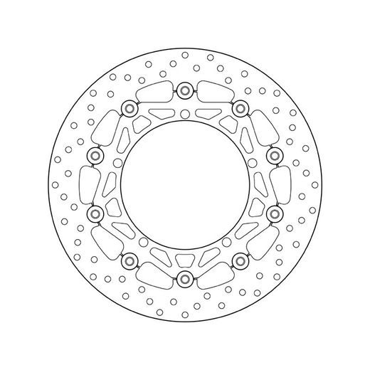 ZAVORNI DISK BREMBO 78B40872 FLOATING