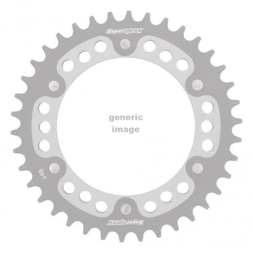 REAR SPROCKET SUPERSPROX STEALTH RST-498:40-SLV SREBRNA 40T, 525