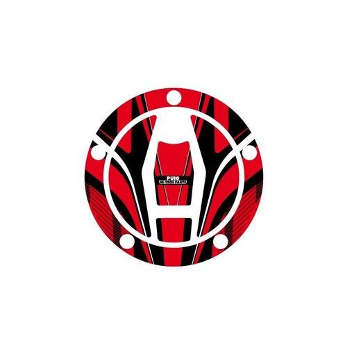 FUEL CAP COVER PUIG RADIKAL 9049R RDEČ