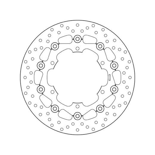 ZAVORNI DISK BREMBO 78B40830 FLOATING
