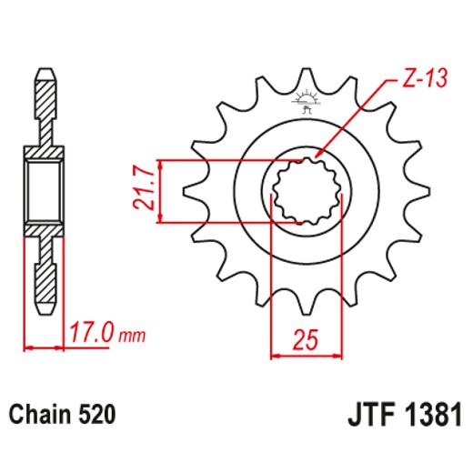 VERIŽNI SET D.I.D CHAIN - ZLAT CHAIN 520 ZVM-X, X-RING (X, NX, QX, XS), CHK FRONT SPROCKET JT, CHK REAR SPROCKET SUPERSPROX ZA HONDA CBR 500 R 2022-2025