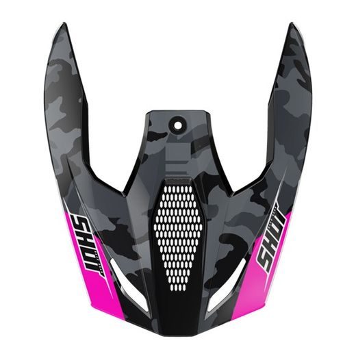 HELMET PEAK SHOT FURIOUS FLASH A05-21OC-B02-P01 PINK GLOSSY