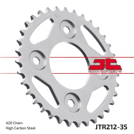 VERIŽNI SET EK - SREBRNA CHAIN 420 DEH, NON-SEALED, CHK FRONT SPROCKET JT, CHK REAR SPROCKET JT ZA HONDA ANF 125 INNOVA 2003-2012
