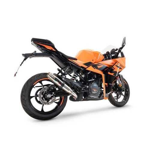 SLIP-ON EXHAUST GPR DEEPTONE INOX KT.209.3RACE.DE BRUSHED STAINLESS STEEL INCLUDING LINK PIPE