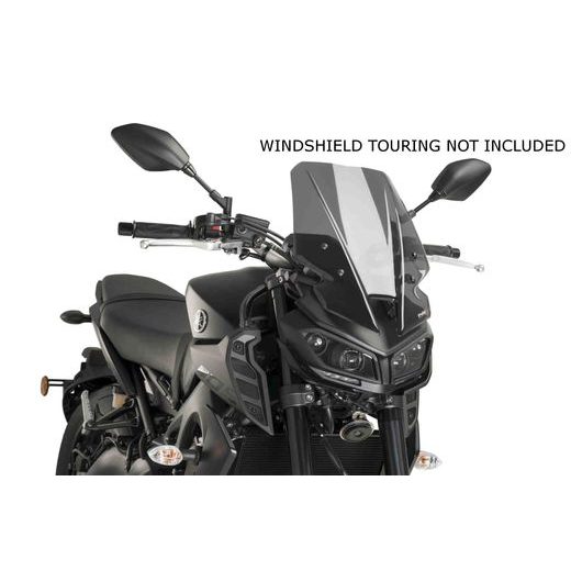 WINDSHIELD PUIG NEW GEN. SPORT PLUS 9507J MATT BLACK