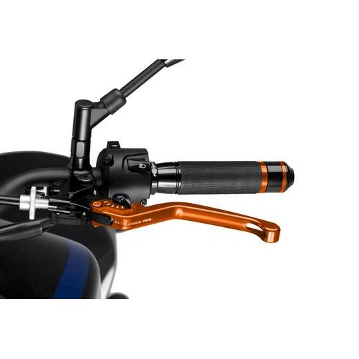CLUTCH LEVER WITHOUT ADAPTER PUIG 3.0 220TN DOLGA (LONG) ORANGE/BLACK