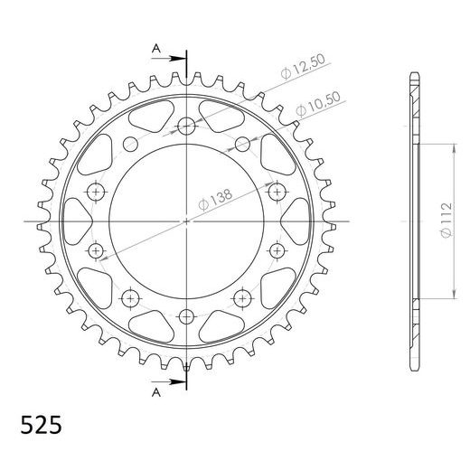 VERIŽNI SET EK - SREBRNA CHAIN 525 MVXZ, X-RING (X, NX, QX, XS), CHK FRONT SPROCKET SUPERSPROX, CHK REAR SPROCKET SUPERSPROX ZA HONDA CB 650 R 2019-2023