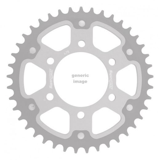 REAR SPROCKET SUPERSPROX STEALTH RST-478:45-SLV SREBRNA 45T, 520