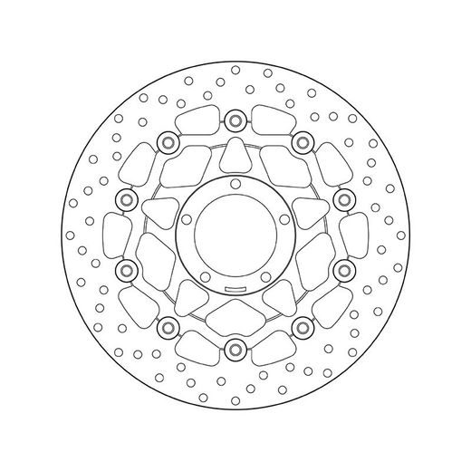 ZAVORNI DISK BREMBO 78B40845 FLOATING