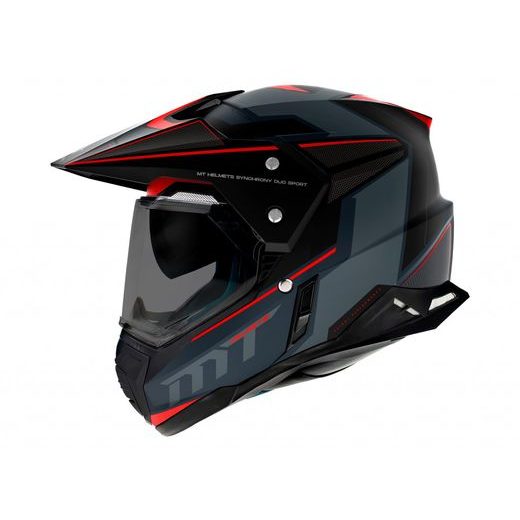 OFF ROAD HELMET MT HELMETS SYNCHRONY DUO SPORT SV PATROL B5 MATT RED L