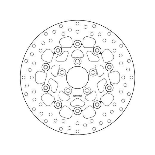 ZAVORNI DISK BREMBO 78B40828 FLOATING