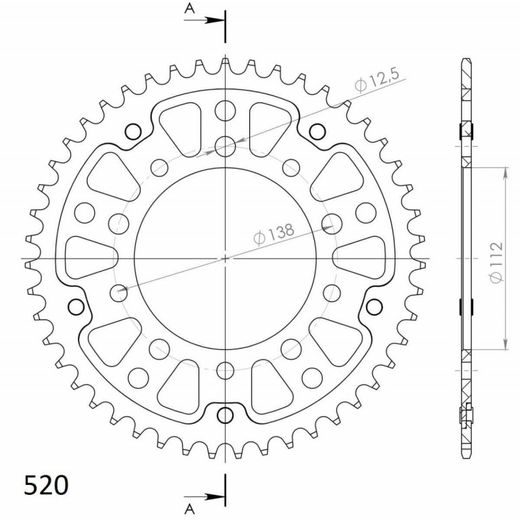 VERIŽNI SET EK - SREBRNA CHAIN 525 SRX, X-RING (X, NX, QX, XS), CHK FRONT SPROCKET SUPERSPROX, CHK REAR SPROCKET SUPERSPROX STEALTH ZA HONDA CBR 600 F (ABS) 11- 2011-2013