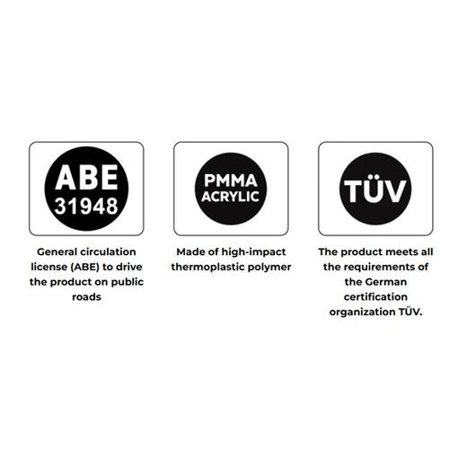 LOWER DEFLECTORS PUIG 22671W PROZORNA