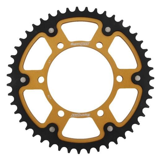 REAR SPROCKET SUPERSPROX STEALTH RST-479:47-GLD ZLATA 47T, 530