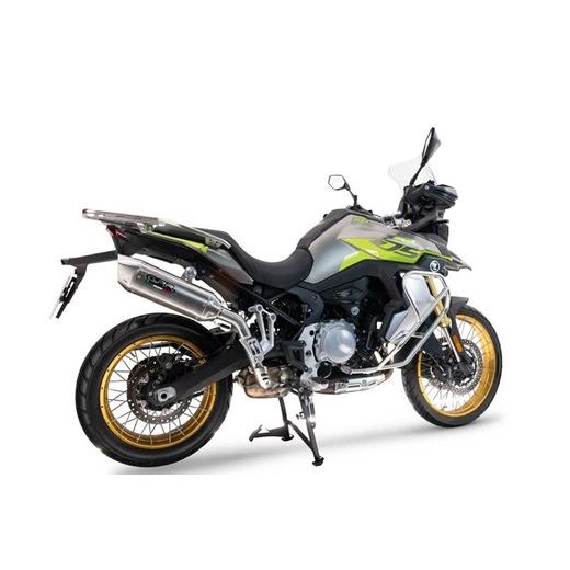 SLIP-ON EXHAUST GPR FURORE-X ACCIAIO BRK24.VO.7.FUXIO BRUSHED STAINLESS STEEL INCLUDING REMOVABLE DB KILLER AND LINK PIPE