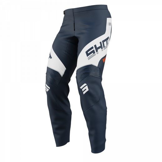 HLAČE SHOT DRAW KID STRUCK A04-11D-BK2 BLUE / ORANGE 12/13