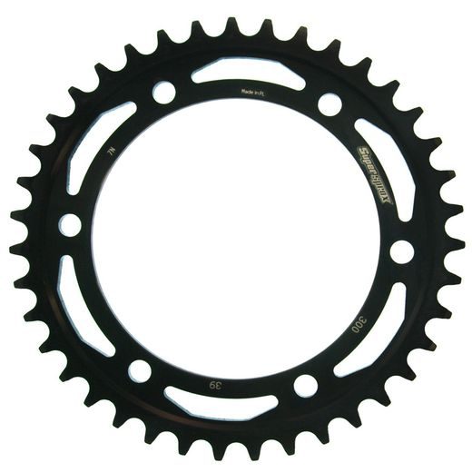 VERIŽNI SET EK - ZLAT CHAIN 525 MVXZ, X-RING (X, NX, QX, XS), CHK FRONT SPROCKET JT CHK RUBBER CUSHIONED, CHK REAR SPROCKET SUPERSPROX ZA YAMAHA TRX 850 1996-2000
