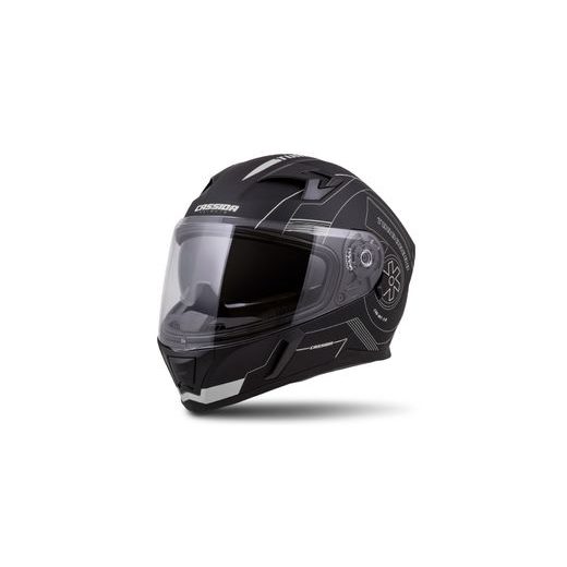 INTEGRALNA ČELADA CASSIDA INTEGRAL 3.0 TURBOHEAD BLACK MATT/ SILVER (ALLOY) 2XL