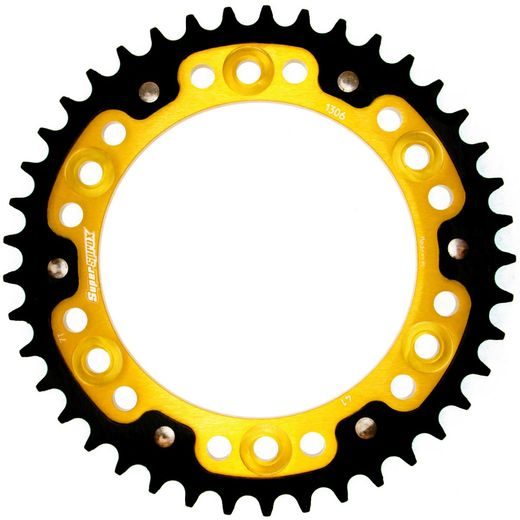 REAR SPROCKET SUPERSPROX STEALTH RST-1306:41-GLD ZLATA 41T, 530