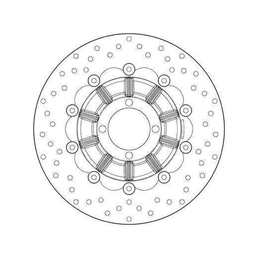 ZAVORNI DISK BREMBO 78B40892 FLOATING