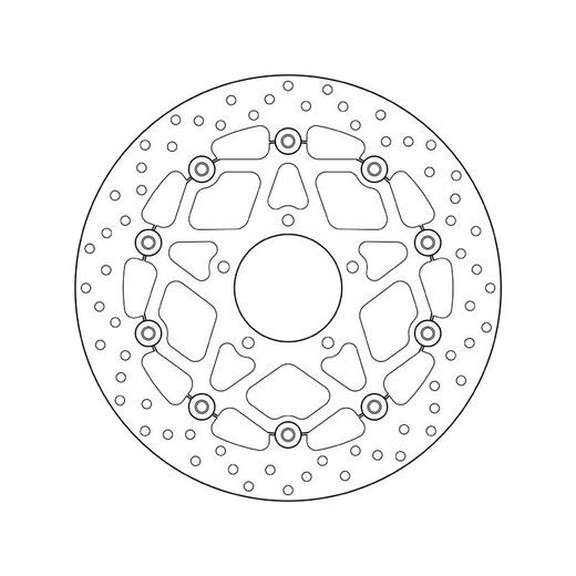 ZAVORNI DISK BREMBO 78B40893 FLOATING