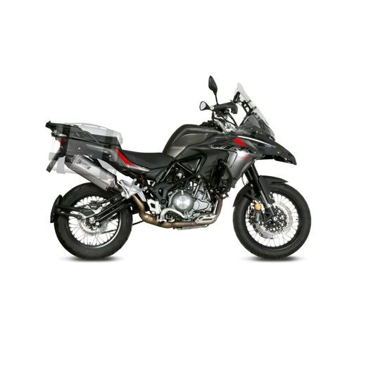 DUŠILEC (LONEC) MIVV SPEED EDGE E.004.LRX NERJAVEČE JEKLO / KARBONSKA KAPA