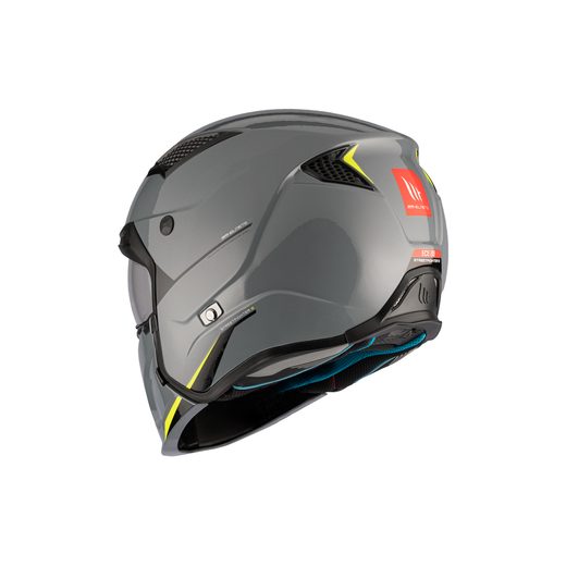 HELMET MT HELMETS STREETFIGHTER SV S SOLID A22 GLOSS GREY L