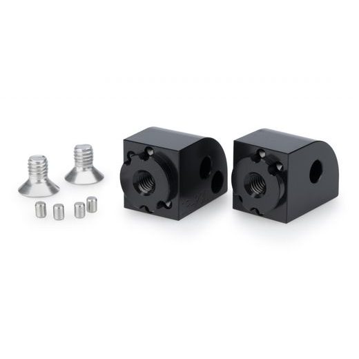 ADAPTERJI ZA STOPALKE (FOOTPEG ADAPTERS) PUIG 22363N ADJUSTABLE ČRNA