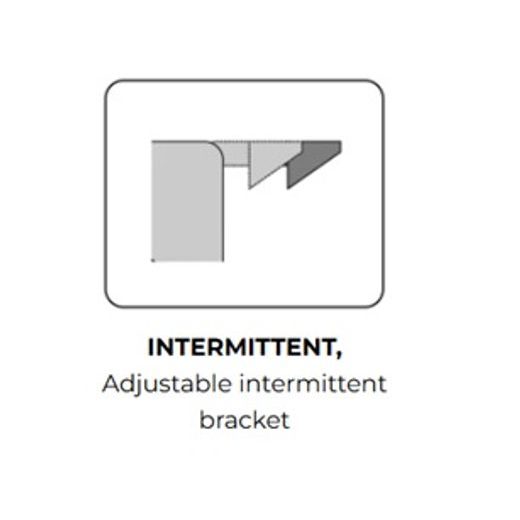 ADJUSTABLE LICENSE SUPPORT PUIG 22102N ČRNA