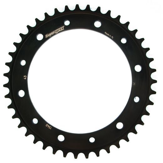 VERIŽNI SET EK - SREBRNA CHAIN 530 SRO, O-RING, CHK FRONT SPROCKET JT CHK RUBBER CUSHIONED, CHK REAR SPROCKET SUPERSPROX ZA HONDA VFR 800 X CROSSRUNNER 2011-2014