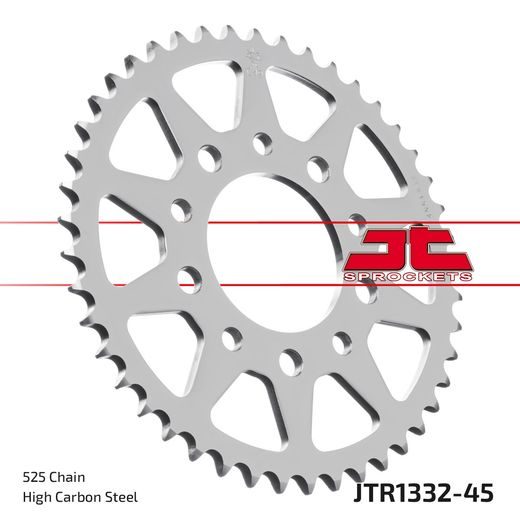 VERIŽNI SET EK - SREBRNA CHAIN 525 SRO, O-RING, CHK FRONT SPROCKET JT CHK RUBBER CUSHIONED, CHK REAR SPROCKET JT ZA HONDA XRV 750 AFRICA TWIN 1993-2003