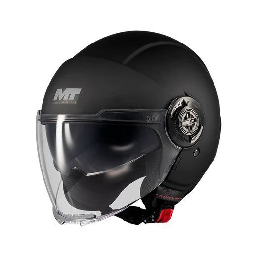 OPEN FACE HELMET MT HELMETS VIALE SV S PURE A1 MATT XS