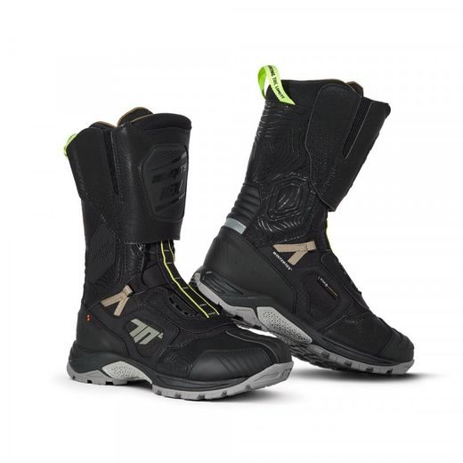 BOOTS HIGH SEVENTY DEGREES 70° SD-BA6 STELVIO BLACK / SAND / FLUOR YELLOW T37