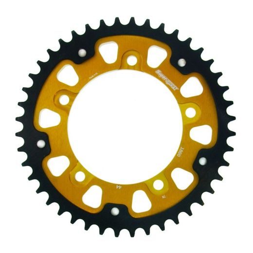 VERIŽNI SET EK - ZLAT CHAIN 530 MVXZ, X-RING (X, NX, QX, XS), CHK FRONT SPROCKET JT CHK RUBBER CUSHIONED, CHK REAR SPROCKET SUPERSPROX STEALTH ZA TRIUMPH TIGER 1050 2007-2013