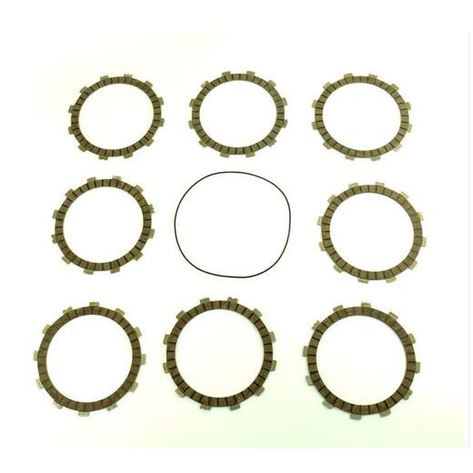 FRICTION PLATES KIT WITH CLUTCH COVER GASKET ATHENA P40230109