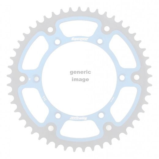 REAR SPROCKET SUPERSPROX STEALTH RST-245:50-BLU MODER 50T, 520