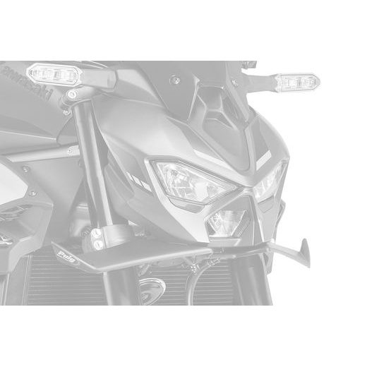FRONTAL SPOILERS PUIG DOWNFORCE 22446N ČRNA