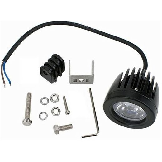 LED AUXILIARY HEADLIGHT RMS 246510755 WITH HOLDERS