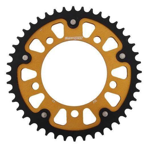 VERIŽNI SET EK - ČRN CHAIN 530 MVXZ, X-RING (X, NX, QX, XS), CHK FRONT SPROCKET JT CHK RUBBER CUSHIONED, CHK REAR SPROCKET SUPERSPROX STEALTH ZA HONDA CBR 1100 XX SUPER BLACKBIRD 1997-2007