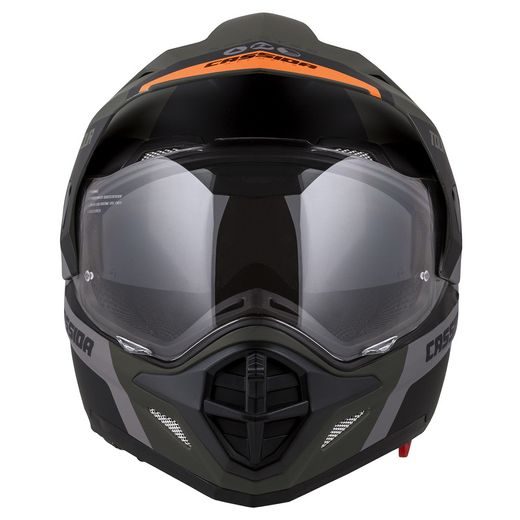 TOURING HELMET CASSIDA TOUR 1.1 SPECTRE MATT ARMY GREEN/ GREY/ ORANGE/ BLACK M