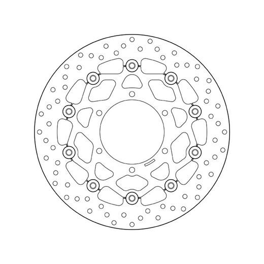 ZAVORNI DISK BREMBO 78B40863 FLOATING