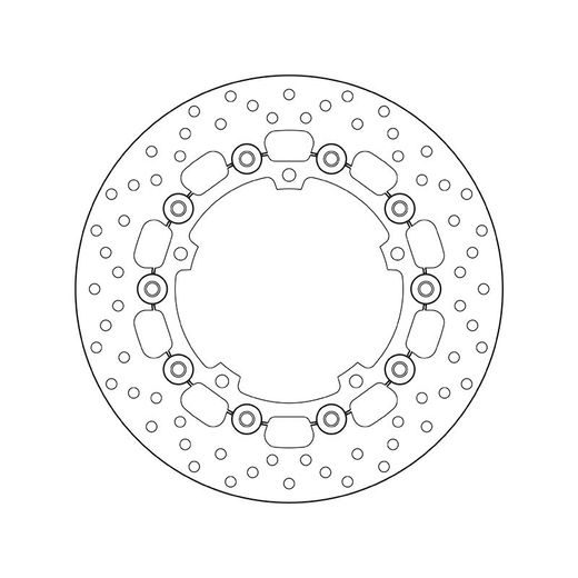 ZAVORNI DISK BREMBO 78B40837 FLOATING